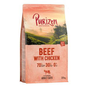 Purizon Adult hovězí & kuře - bezobilné - 2,5 kg