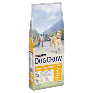 PURINA Dog Chow Complet/Classic s kuřetem - 2 x 14 kg