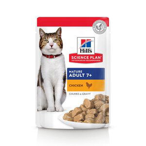 Hill's Science Plan Mature Adult - 12 x 85 g kuře