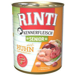 RINTI Kennerfleisch Senior 6 x 800 g / 24 x 800 g - 24 x 800 g kuřecí