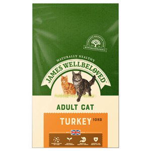 James Wellbeloved Adult Cat Turkey & Rice - 10 kg