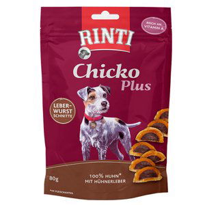 RINTI Chicko Plus játrové řezy - 80 g