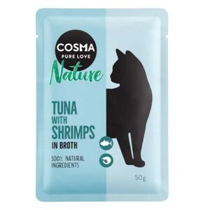 Cosma Nature kapsičky 6 x 50 g  - tuňák & krevety