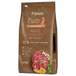 Fitmin dog Purity Adult Beef bezobilné - 12 kg