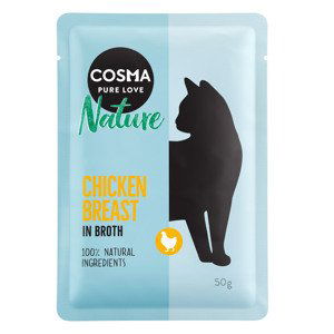 Cosma Nature kapsičky 18 x 50 g  - kuřecí prsa