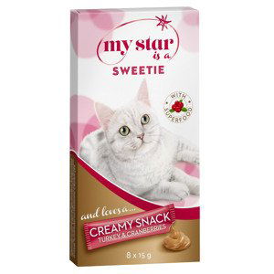 My Star is a Sweetie - Krocan s brusinkami Creamy Snack Superfood - 8 x 15 g