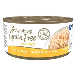 Applaws Grainfree in Gravy 24 x 70 g  - Kuře