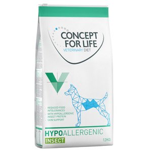 Concept for Life Veterinary Diet výhodné balení 2 x 12 kg - Hypoallergenic Insect (2 x 12 kg)