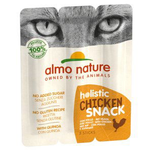 Almo Nature Holistic Snack Cat - kuřecí 3 x 15 g