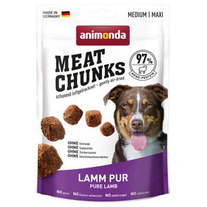 animonda Meat Chunks Medium / Maxi - výhodné balení: 4 x 80 g jehněčí