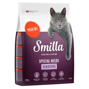 Smilla Adult Sensitive drůbeží bez obilovin - 4 kg