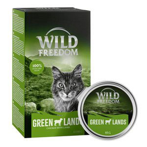 Wild Freedom Adult - vaničky 6 x 85 g - green lands - jehněčí a kuřecí