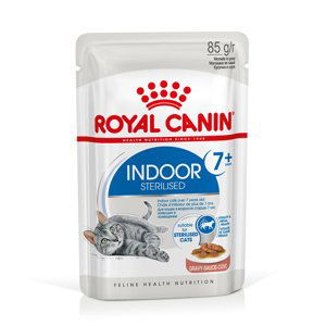 Royal Canin Indoor Sterilised 7+ v omáčce - 12 x 85 g