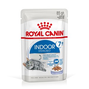 Royal Canin Indoor Sterilised 7+ v želé - 24 x 85 g