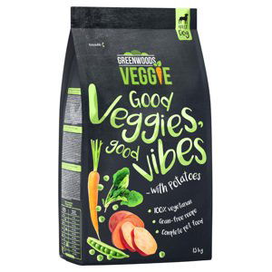 Greenwoods Veggie batáty a brambory s hráškem, karotkou a špenátem 6 kg