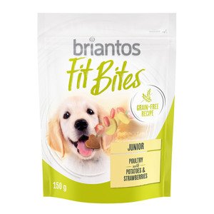 Briantos "FitBites" Junior - drůbeží s bramborami a jahodami - 3 x 150 g