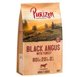 Purizon Adult 80:20:0 Black-Angus hovězí s krocanem - bez obilovin - 400 g