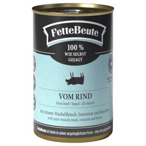 FetteBeute 12 x 400 g - hovězí