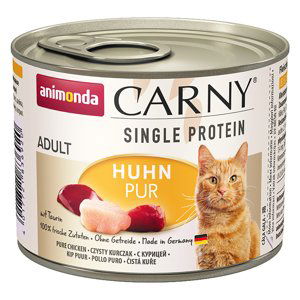 Animonda Carny Single Protein Adult 24 x 200 g - čistě kuřecí