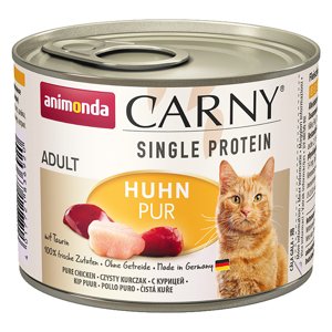 Animonda Carny Single Protein Adult 6 x 200 g - čistě kuřecí