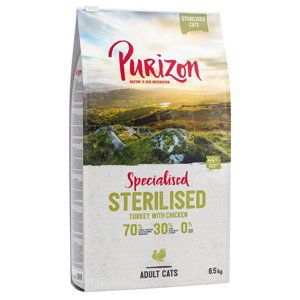 Purizon Sterilised Adult krůta & kuře - bezobilné - výhodné balení 2 x 6,5 kg