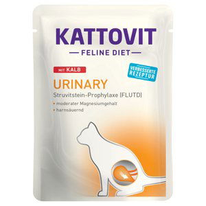 Kattovit Feline Urinary Pouch 85 g - 24 x 85 g telecí