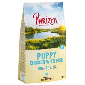 Purizon Puppy kuřecí s rybou - bez obilovin - 12 kg