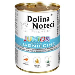 Dolina Noteci Premium Junior 24 x 400 g - jehněčí