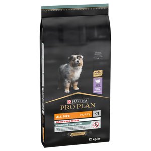 PURINA PRO PLAN All Sizes Puppy Sensitive Digestion Grain Free Turkey - 12 kg