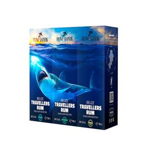 Rum Shark Multi sada Belize Triplet 61,0% 2,1 l