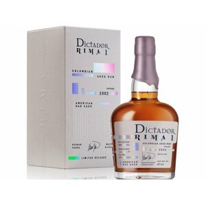 Dictador Rima American Oak 2002 19 Y.O. 0,7l 42%