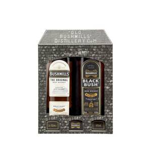 Bushmills Original + Black Bush Gift Box 40,0% 1,4 l