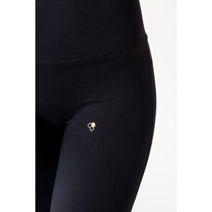 GoldBee Legíny Push-Up Second Skin Black Barva: Černá, Velikost: S