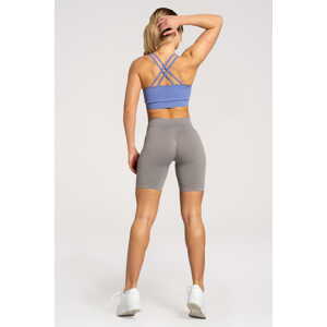 Gym Glamour Biker Kraťásky Basic Grey Barva: Šedá, Velikost: M