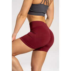 Gym Glamour Kraťásky Basic Bordo Barva: Vínová, Velikost: XS