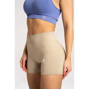 Gym Glamour Kraťásky Basic Beige Barva: Béžová, Velikost: S