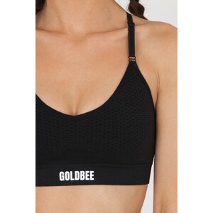 GoldBee Podprsenka BeSport Black Barva: Černá, Velikost: XL