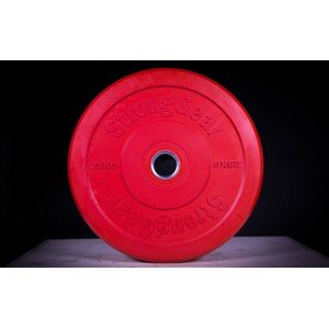 Stronggear Barevné bumper kotouče Hmotnost: 10 kg - zelená