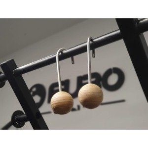FUBO Fitness Dřevěné koule s háky