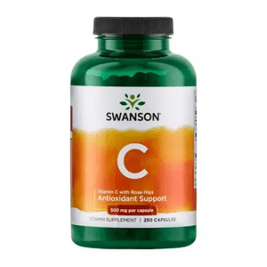 Vitamín C s šípkem 250 kapslí 500mg/50mg - Swanson