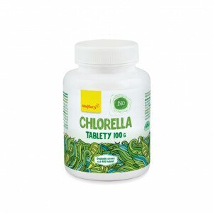 Chlorella BIO 100 g/400 tablet Wolfberry - doplněk stravy