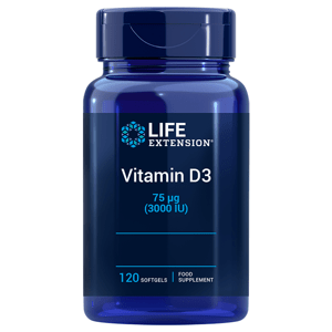 Life Extension Vitamin D3, 120 caps, 3000IU