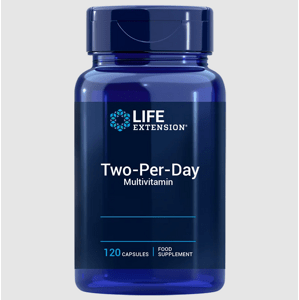 Life Extension Two-Per-Day kapsle, 120 kapslí