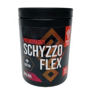 Muscle Flex Schyzzo Flex Preworkout 400 g předtréninková směs s kofeinem