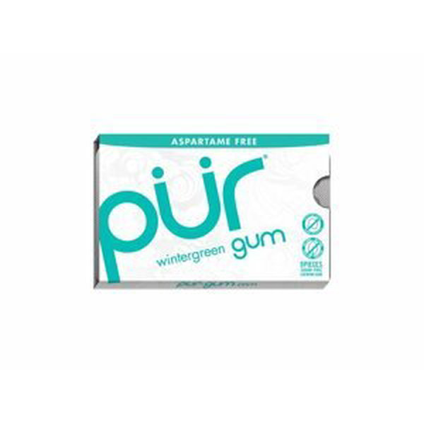 The PÜR Company Přírodní žvýkačky bez aspartamu a cukru - Wintergreen | PÜR Množství: 9 ks