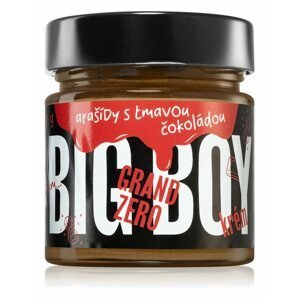 BIG BOY® Grand Zero tmavé - Arašídový krém s tmavou čokoládou