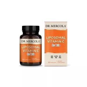 Dr. Mercola Vitamin C for Kids liposomální 30 kapslí
