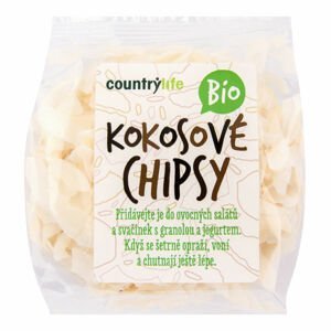 Kokosové chipsy 150 g BIO COUNTRY LIFE - EXP: 6/11/22