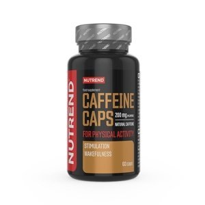 CAFFEINE CAPS 60 kapslí - NUTREND - EXP: 18/9/22