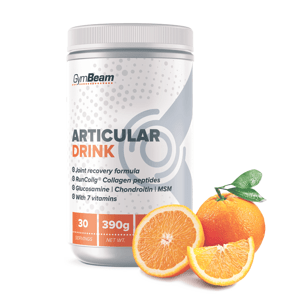 Kloubní výživa Articular Drink 390 g - GymBeam Příchuť: Pomeranč